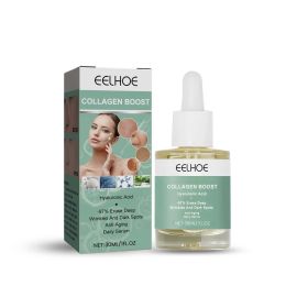 EELHOE Collagen Anti-Aging Serum, Hydrates Reduces Fine Lines And Firming Skin Care Essence